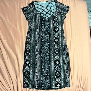 Size large black and gray